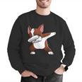 Dabbing Red Boston Terrier Dab Dance Dog Men Women Kids Men Graphic Sweatshirt, funny gift