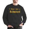 I Don't Give a Schnitzel T-Shirt Men Graphic Sweatshirt, funny gift