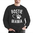 Fun Bostie Mama Dog Lover Apparel Boston Terrier Mom Men Graphic Sweatshirt, Boston Terrier Mom Sweatshirts, funny gift