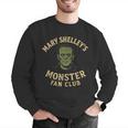 Mary Shelley's Monster Fan Club Gothic Horror Parody Men Graphic Sweatshirt, funny gift