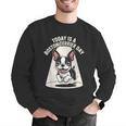 Today Is A Boston Terrier Day Cute Dog Lover Cartoon Men Graphic Sweatshirt, funny gift