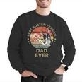 Vintage Best Boston Terrier Dad Ever Dog Father Father's Day Men Girls Kids Men Graphic Sweatshirt, Boston Terrier Dad Sweatshirts, funny gift
