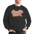 Vintage Boston Terrier Mom Dog Lover Pet Bostie Mama Men Women Girls Kids Men Graphic Sweatshirt, Boston Terrier Mom Sweatshirts, funny gift