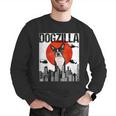 Vintage Japanese Dogzilla Boston Terrier Men Graphic Sweatshirt, funny gift