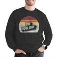 Vintage Retro The Pool Boy Men Graphic Sweatshirt, funny gift