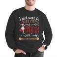 Watch Christmas Movies With My Boston Terrier Bostie Men Graphic Sweatshirt, Boston Terrier Christmas Sweatshirts, funny gift