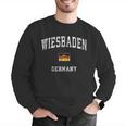 Wiesbaden Germany Vintage Athletic Sports Men Graphic Sweatshirt, funny gift