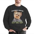 Yorkshire Terrier Yorkie Dog Professional Human Trainer Men Graphic Sweatshirt, funny gift