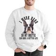 Bostie Mama Dog Dad Boston Terrier For Men Women Men Graphic Sweatshirt, Boston Terrier Dad Sweatshirts, funny gift