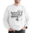 Boston Terrier Dog Bostie Mom Idea For Women Men Graphic Sweatshirt, Boston Terrier Mom Sweatshirts, funny gift