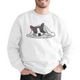 Boston Terrier Dog Official Sleeping Men Women Girls Kids Men Graphic Sweatshirt, funny gift
