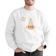 Boston Terrier Halloween Cute Bostie Dog Pocket Boo Men Graphic Sweatshirt, Boston Terrier Halloween Sweatshirts, funny gift