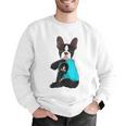 Boston Terrier I Love Mom Apparel Men Graphic Sweatshirt, Boston Terrier Mom Sweatshirts, funny gift