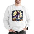 Cute Boston Terrier Halloween Costume Dog Lover Women Girls Men Graphic Sweatshirt, Boston Terrier Halloween Sweatshirts, funny gift