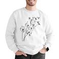 Dandelion Boston Terrier Flower Floral Bostie Tree Men Graphic Sweatshirt, funny gift