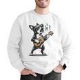 Dog Playing Guitar Singing Boston Terrier For Men Women Girls Kids Men Graphic Sweatshirt, funny gift
