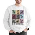 Funny Boston Terrier Quote In My Boston Terrier Era Cool Dog Men Women Men Graphic Sweatshirt, funny gift