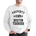 Property Of Boston Terrier Boston Terrier Shirt Men Graphic Sweatshirt, funny gift