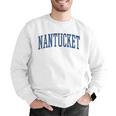 Varsity Grey Nantucket Men Graphic Sweatshirt, funny gift