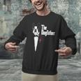Boston Terrier Dad The DogFather Shirt Boston Terrier Men Graphic Sweatshirt, Boston Terrier Dad Sweatshirts, gift for family, gift for coworker