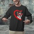 Boston Terrier Dog Mom Dad Valentine’s Day Pet Lover For Men Women Kids Men Graphic Sweatshirt, Boston Terrier Mom Sweatshirts, Boston Terrier Dad Sweatshirts, gift for family, gift for coworker