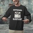 Boston Terrier Dog Official Sleepshirt Pajamas Nightgown For Men Women Girls Kids Men Graphic Sweatshirt, gift for family, gift for coworker