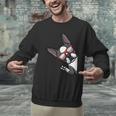 Boston Terrier Dog From Side Boston Bull Men Graphic Sweatshirt, gift for family, gift for coworker