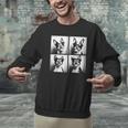 Boston Terrier Dogs With Sunglasses Photo Pets Meme Men Graphic Sweatshirt, gift for family, gift for coworker