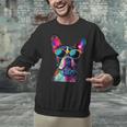 Boston Terrier Lovers Pop Art Boston Terrier Men Graphic Sweatshirt, gift for family, gift for coworker