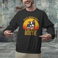 Boston Terrier Never Underestimate a Girl With a Bostie Men Graphic Sweatshirt, gift for family, gift for coworker