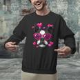 Boston Terrier Valentines Day Shirt Heart Dog Lover Men Graphic Sweatshirt, gift for family, gift for coworker