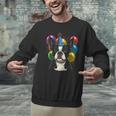 Celebration Event Birthday Party Boston Terrier Men Graphic Sweatshirt, gift for family, gift for coworker