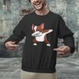Dabbing Red Boston Terrier Dab Dance Dog Men Women Kids Men Graphic Sweatshirt, gift for family, gift for coworker
