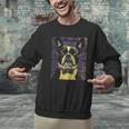Vintage Boston Terrier Dog Men Graphic Sweatshirt, gift for family, gift for coworker