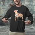 Vintage Floral Boston Terrier For Dog Lover Men Graphic Sweatshirt, gift for family, gift for coworker