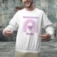 Boston Terrier Mama Cute Rainbow Paw Heart Shape Men Graphic Sweatshirt, gift for family, gift for coworker