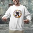 Boston Terrier Mom Floral Bostie Dog Lover Flowers Cute Men Graphic Sweatshirt, Boston Terrier Mom Sweatshirts, gift for family, gift for coworker