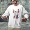 Boston Terrier Splash Men Graphic Sweatshirt, gift for family, gift for coworker