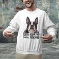 Boston Terrier Will Find And Lick You Bostie Mom Men Graphic Sweatshirt, Boston Terrier Mom Sweatshirts, gift for family, gift for coworker