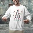 Boston Terrier Xmas Tree Lights For Men Women Boston Terrier Men Graphic Sweatshirt, gift for family, gift for coworker