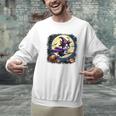 Cute Boston Terrier Halloween Costume Dog Lover Women Girls Men Graphic Sweatshirt, Boston Terrier Halloween Sweatshirts, gift for family, gift for coworker