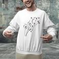 Dandelion Boston Terrier Flower Floral Bostie Tree Men Graphic Sweatshirt, gift for family, gift for coworker