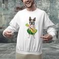Hawaiian Boston Terrier Dog Pineapple Ukulele Summer For Men Women Girls Kids Men Graphic Sweatshirt, gift for family, gift for coworker