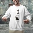 Inhale Exhale Yoga Boston Terrier Tshirt Men Graphic Sweatshirt, gift for family, gift for coworker