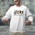 Peace Love Boston Terrier Boston Terrier Lover Dog Mom Men Graphic Sweatshirt, Boston Terrier Mom Sweatshirts, gift for family, gift for coworker