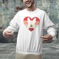Retro Heart Boston Terrier Dog Vintage Valentine Men Graphic Sweatshirt, gift for family, gift for coworker
