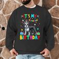 My Birthday Colorful Costume Boston Terrier Party Men Graphic Sweatshirt, novelty gifts, funny gifts