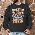 Boston Terrier Crew Cartoon For Dog Owner Pet Boston Terrier Men Graphic Sweatshirt, novelty gifts, funny gifts