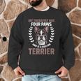 Boston Terrier Dog Men Graphic Sweatshirt, novelty gifts, funny gifts