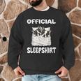 Boston Terrier Dog Official Sleepshirt Pajamas Nightgown For Men Women Girls Kids Men Graphic Sweatshirt, novelty gifts, funny gifts